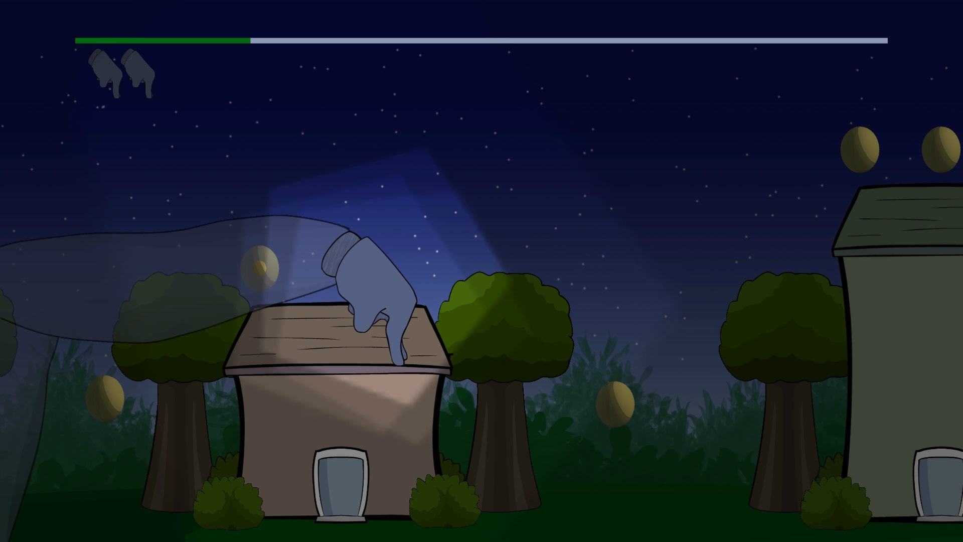 Finger on the Roof! Go! Rooftop Runner!