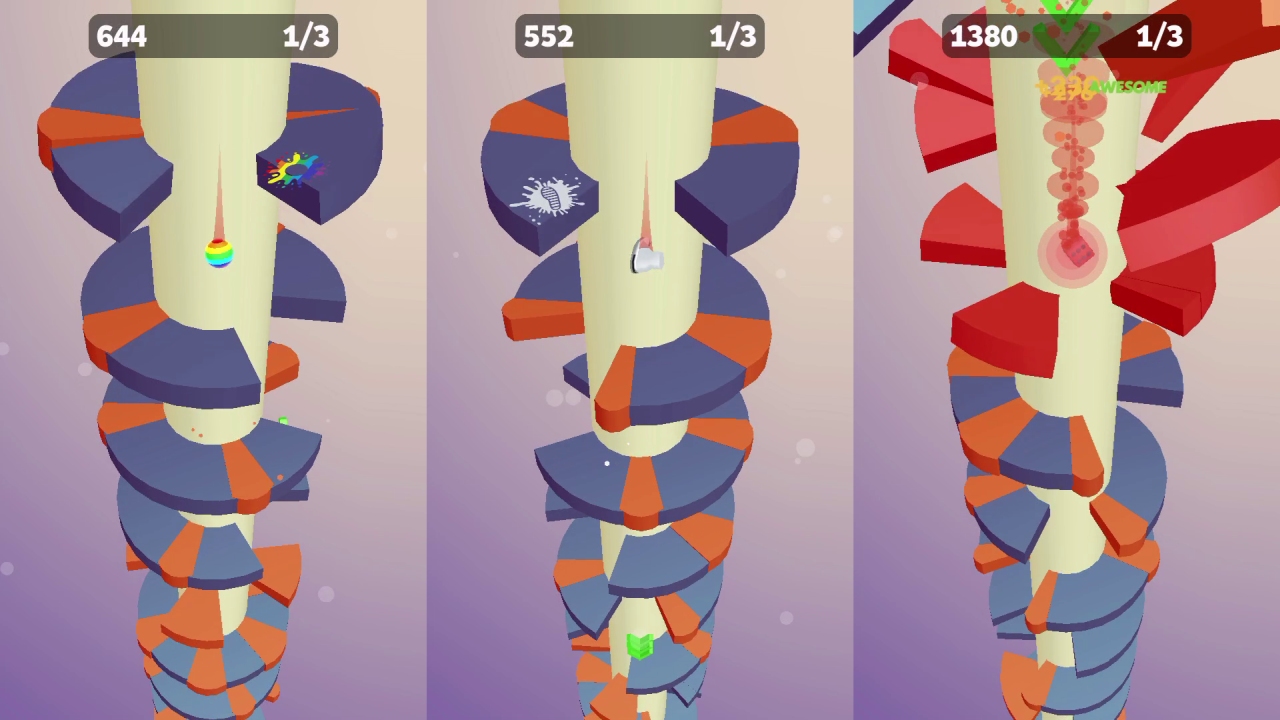 Hole io &amp; Helix Jump