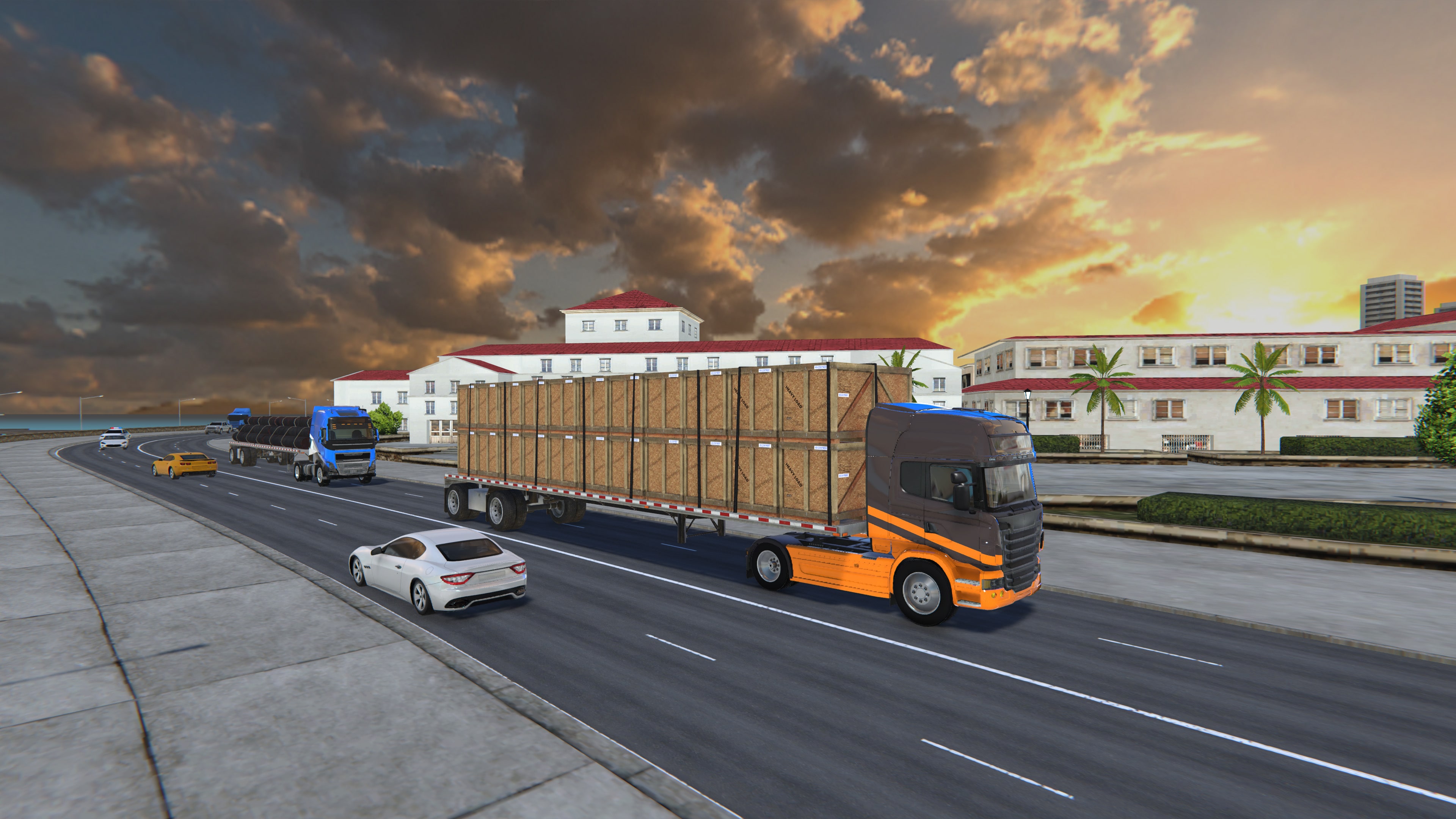 Truck Simulator Cargo Driver 2024: Euro