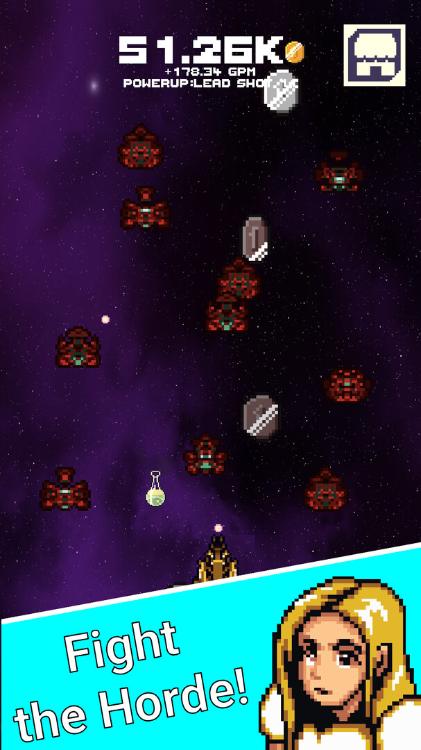Idle Space Force: Retro Clicker