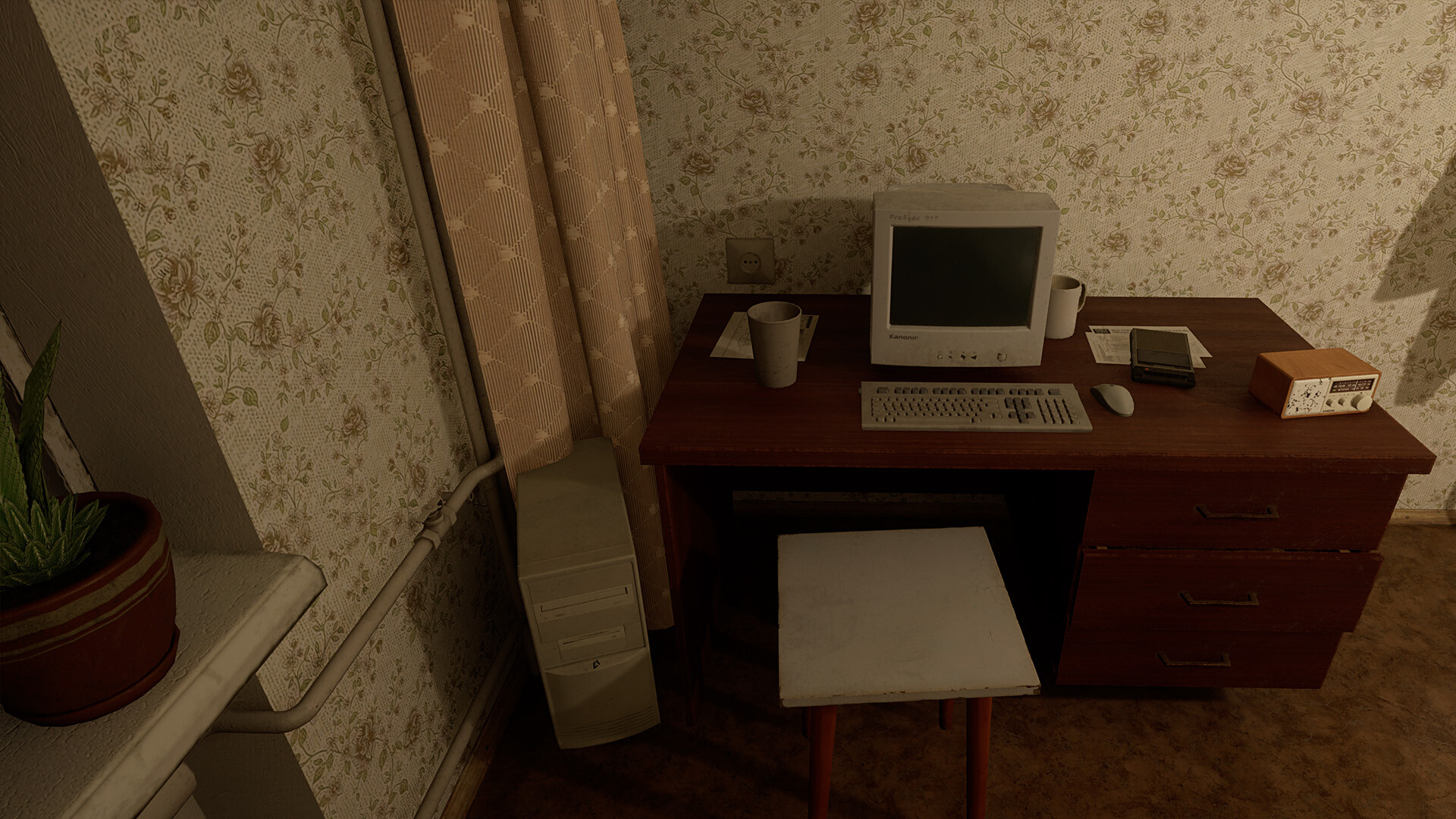 Russian Train Trip 3: Personal Computer In The Apartment