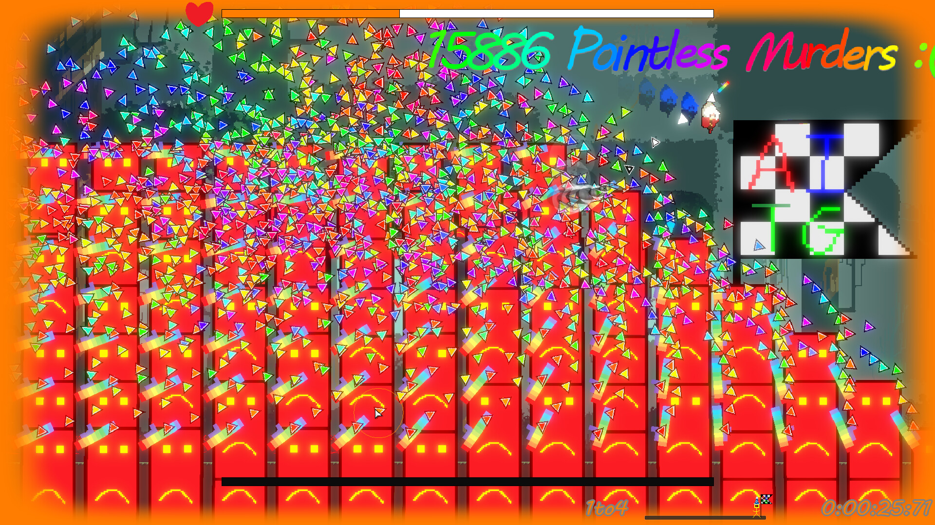 A2C: Ayry Seems to be Playtesting a 2D Runner Shooter from Cci