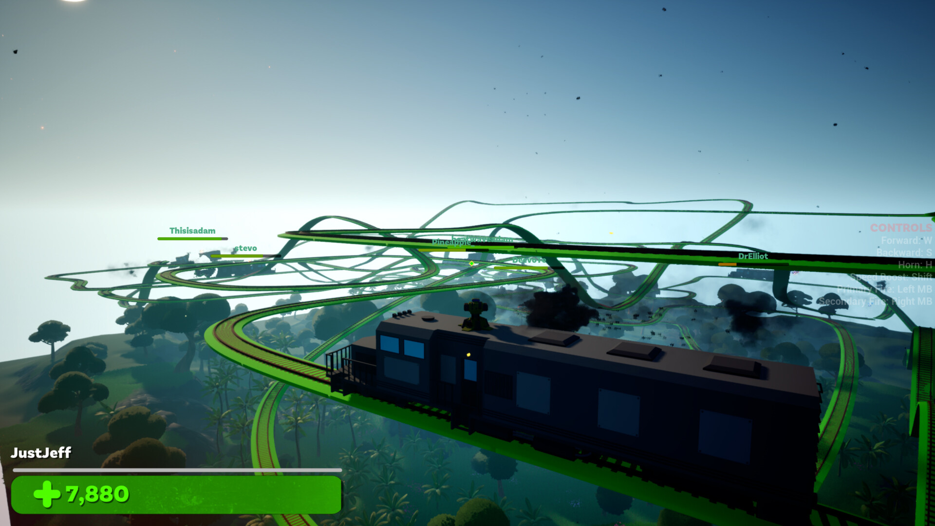 Just War Trains