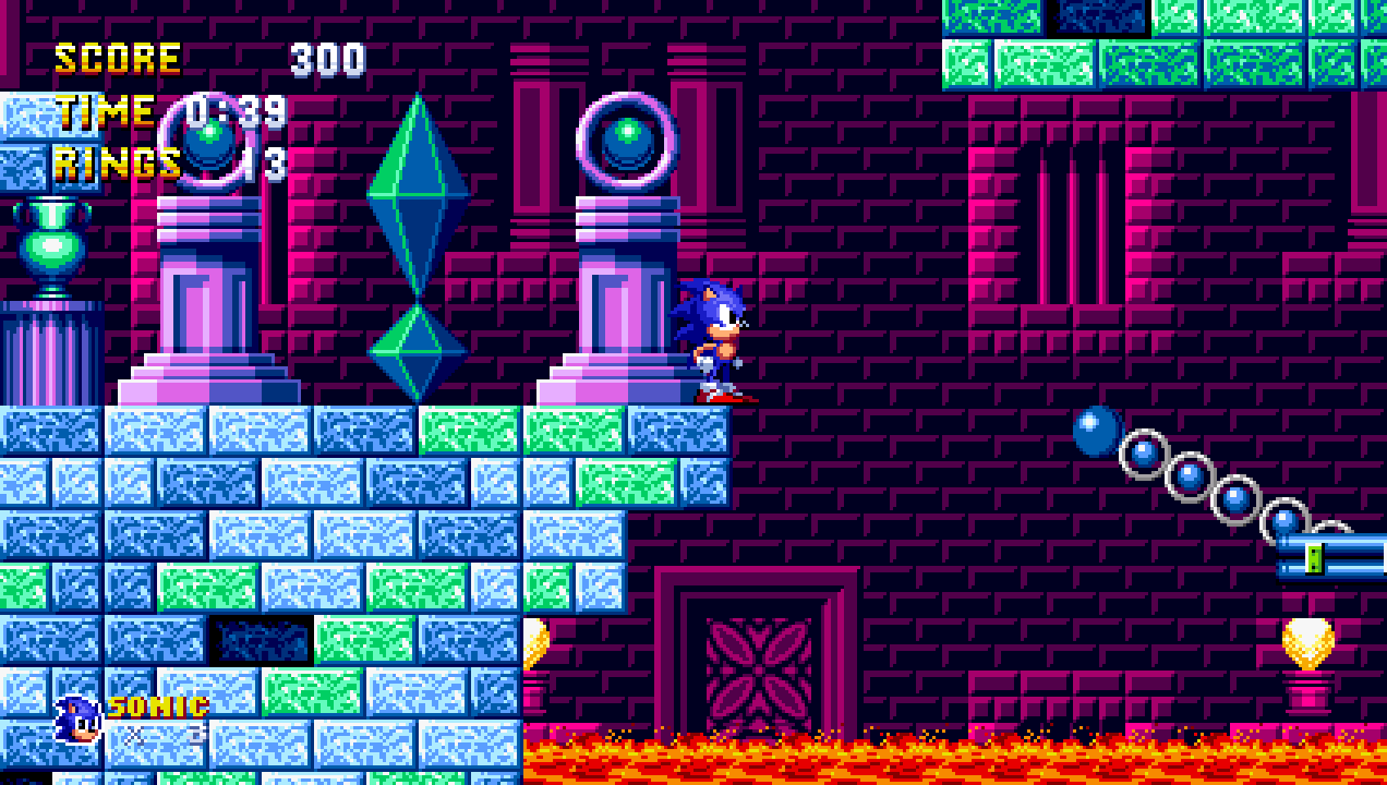 Sonic 1 Strange Dream World