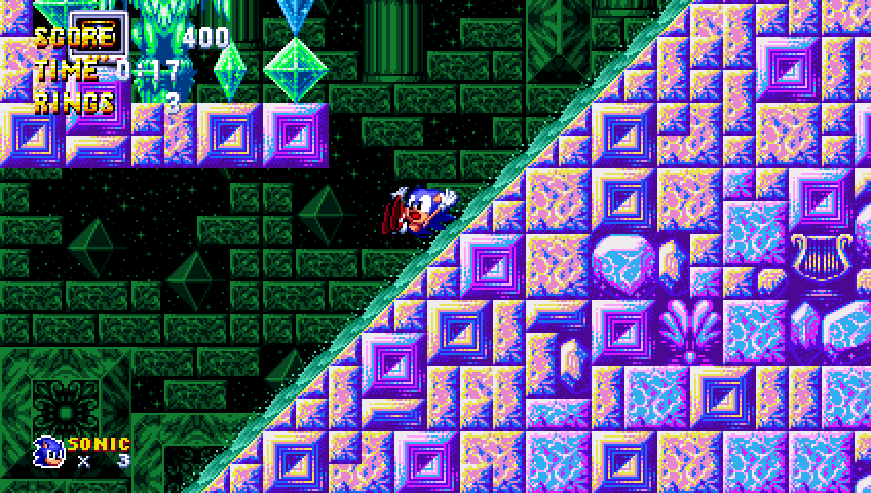 Sonic 1 Strange Dream World