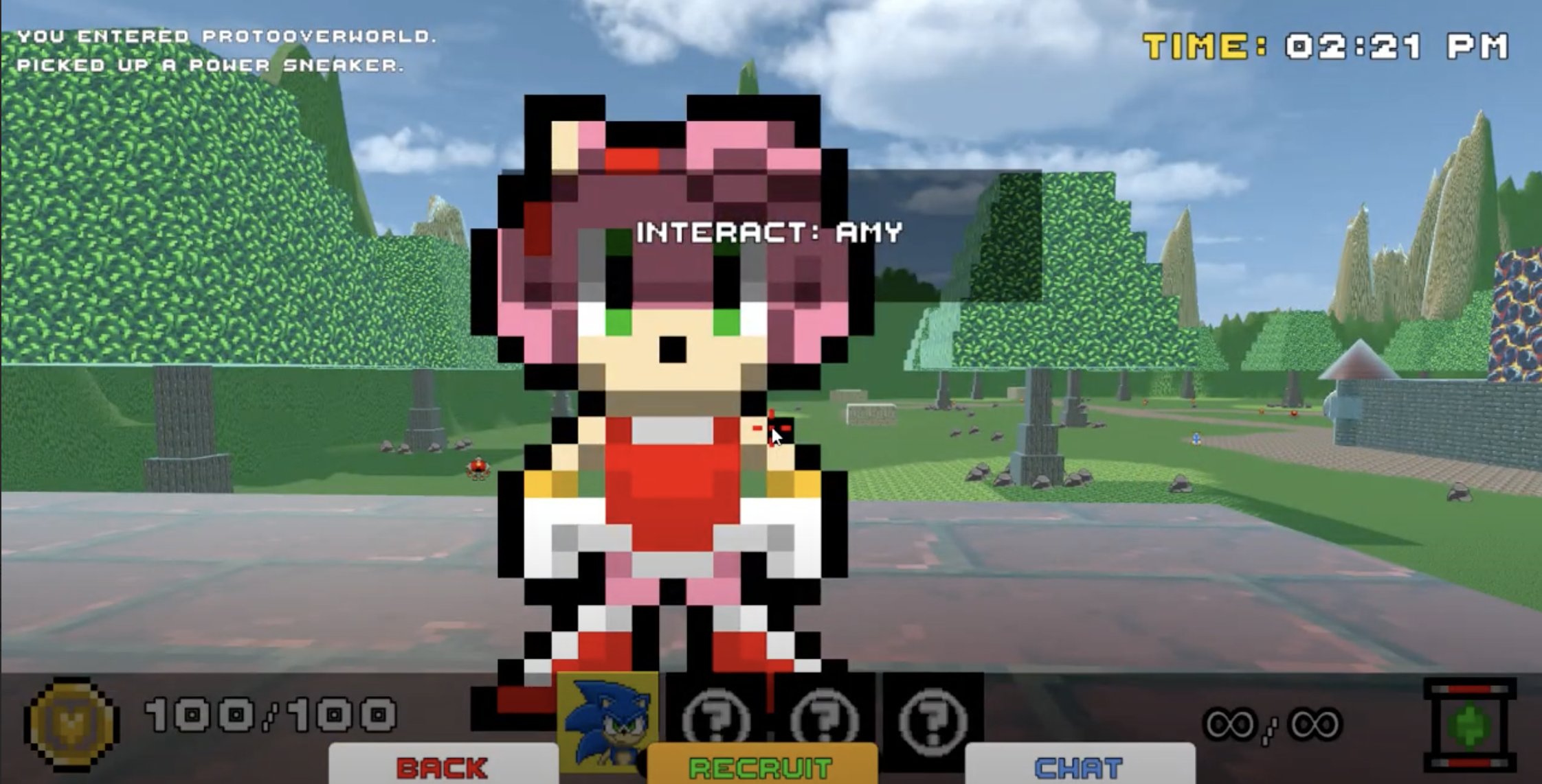 Sonic Dungeons: Prototype