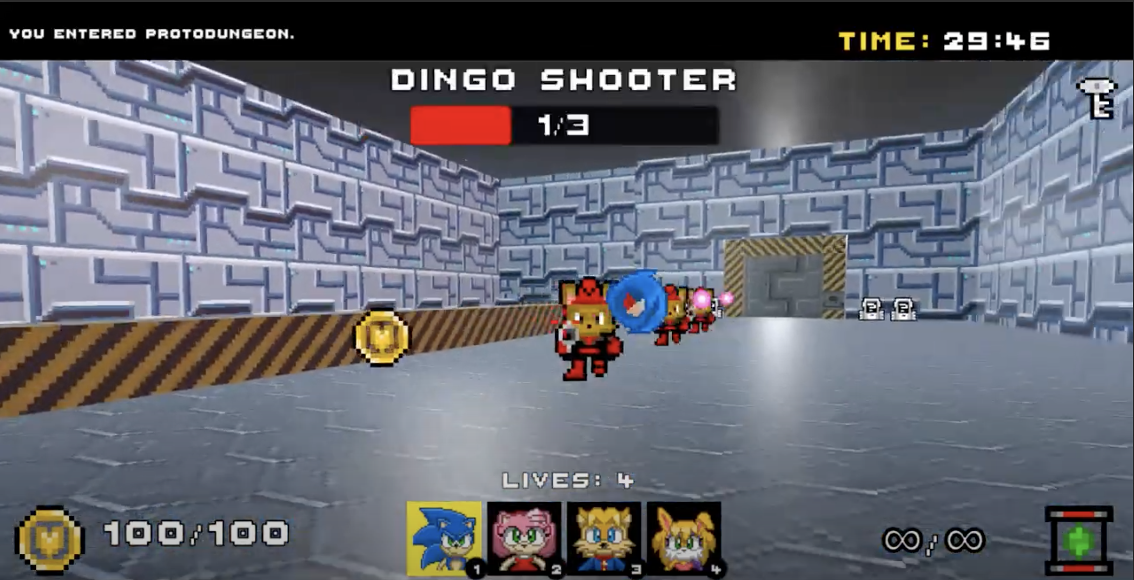 Sonic Dungeons: Prototype