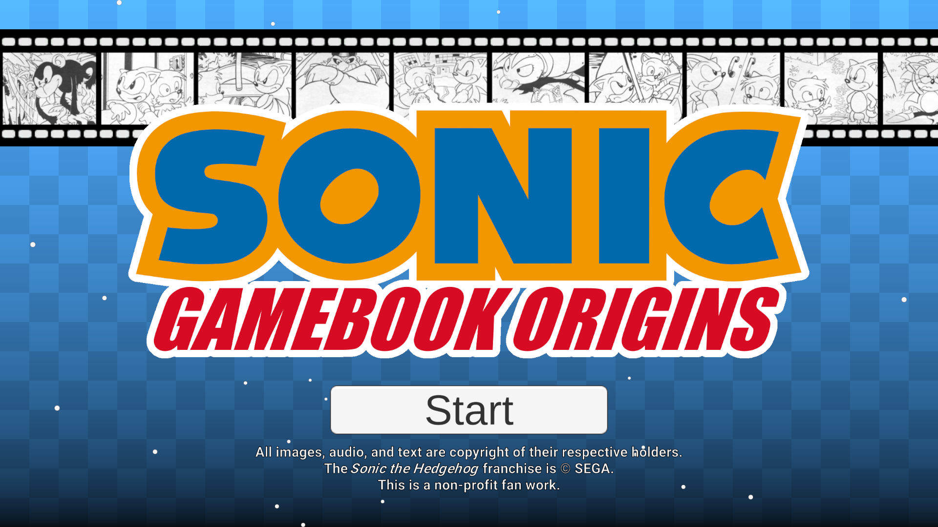 Sonic Gamebook Origins