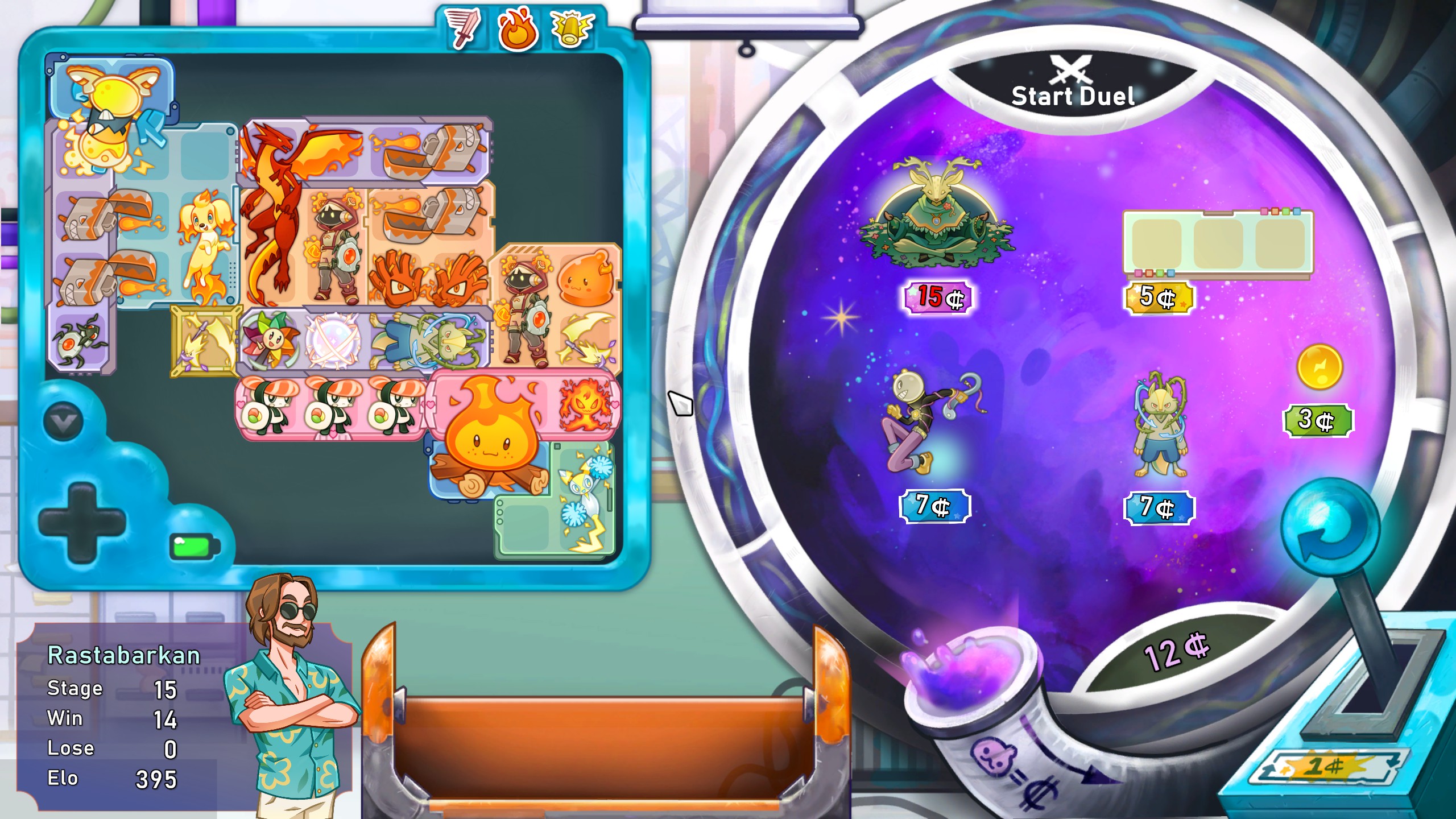 NeoDuel: Backpack Monsters