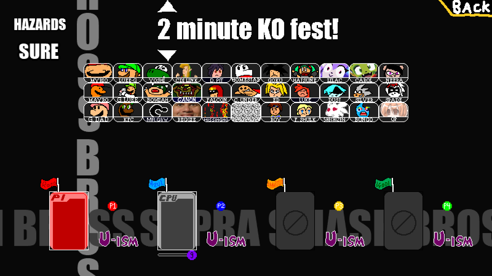 Supra Smash Bross Devolution 2.22: You Can (Not) Be Serious