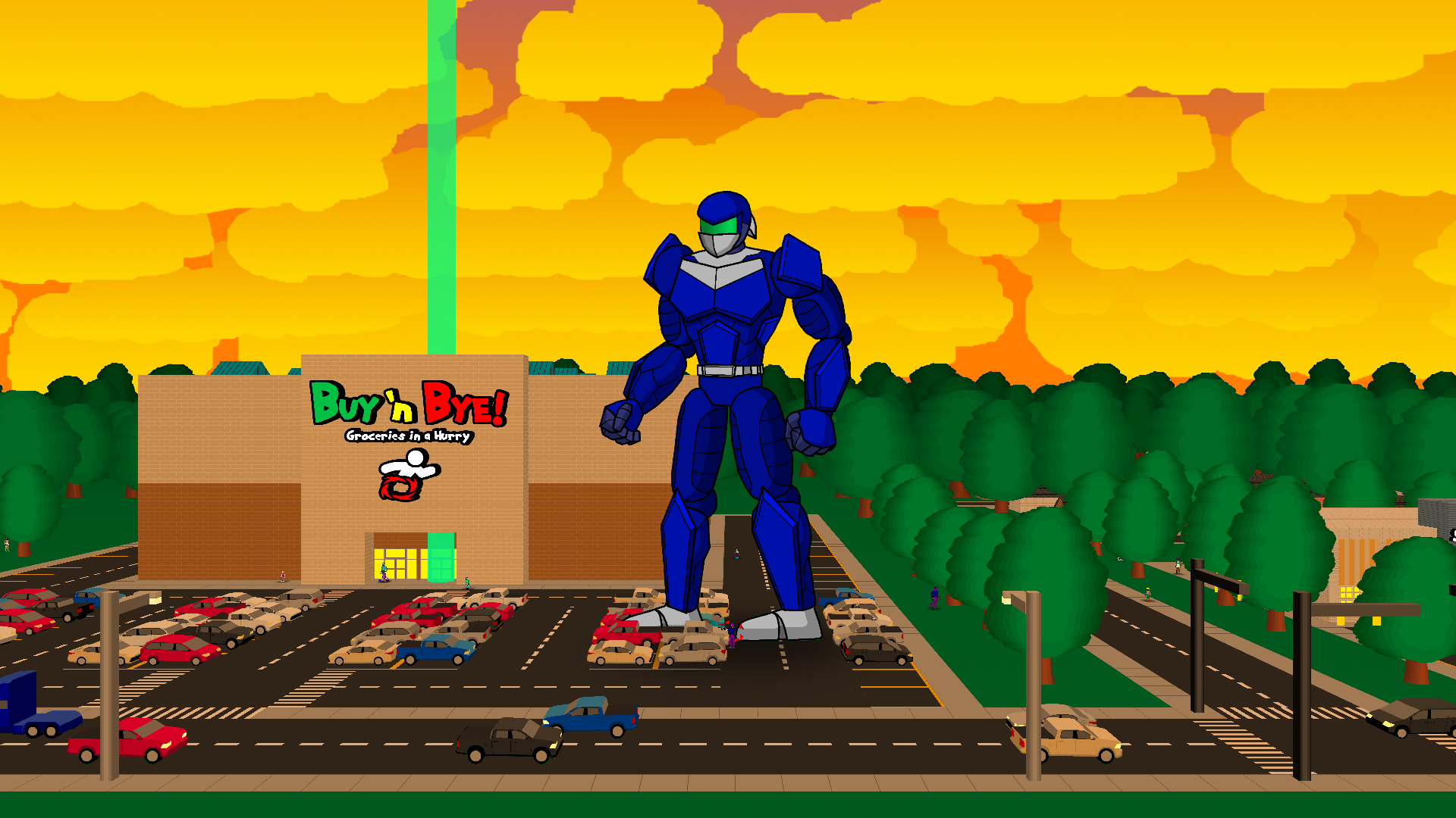 Superguy and Megaboy