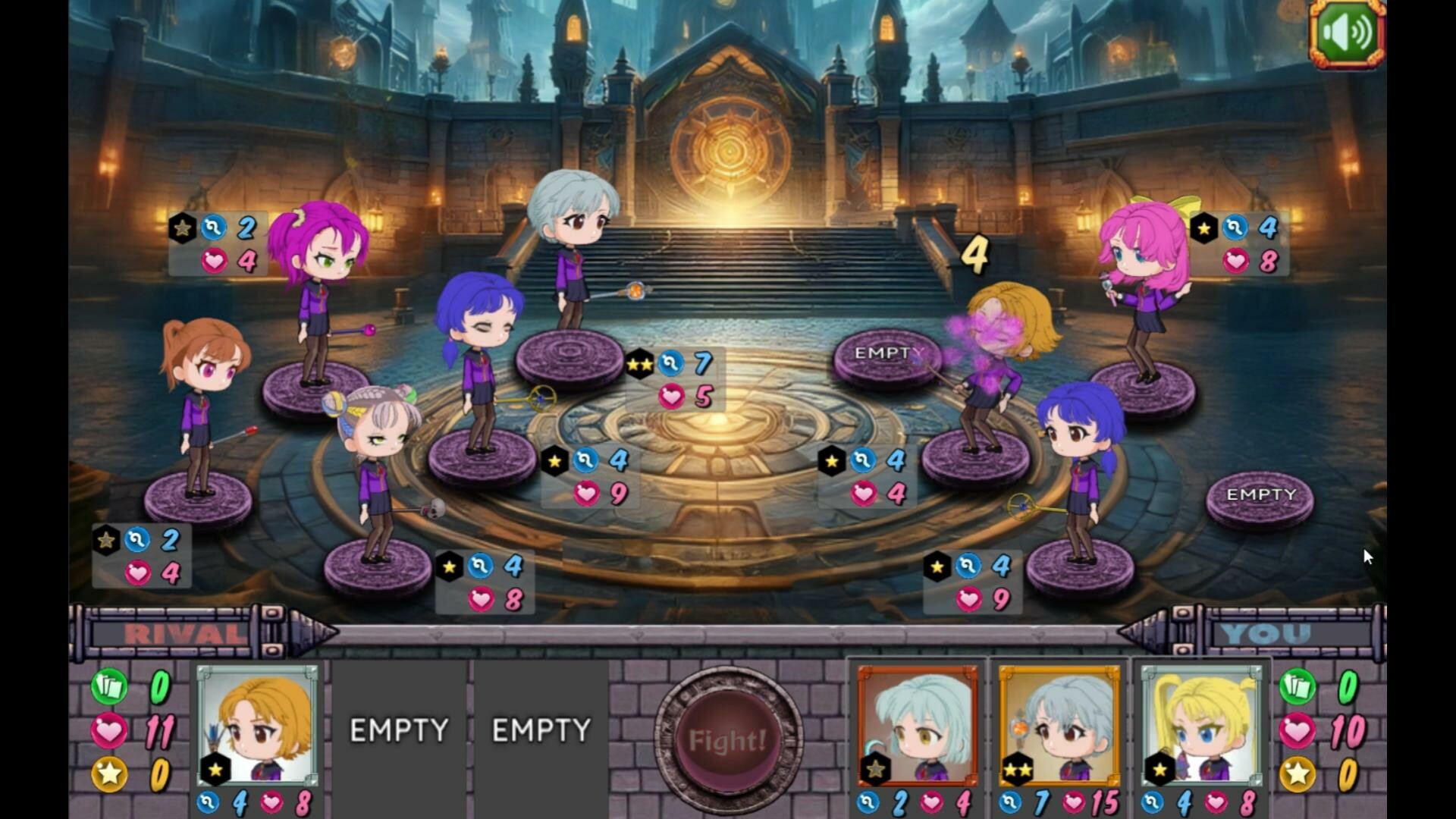 Magical School Girls Battle Arena