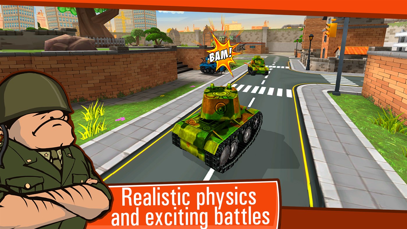 Toon Wars: Tank Battles