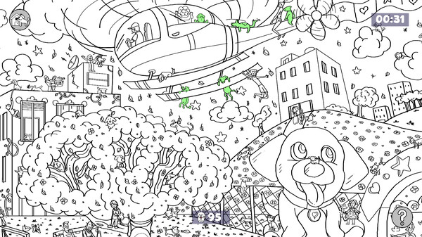 101 Cute Dogs: Find &amp; Paint