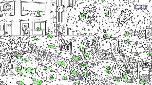 101 Cute Dogs: Find &amp; Paint