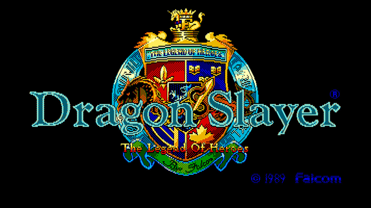 Eggconsole Dragon Slayer: The Legend of Heroes PC-8801mkIISR