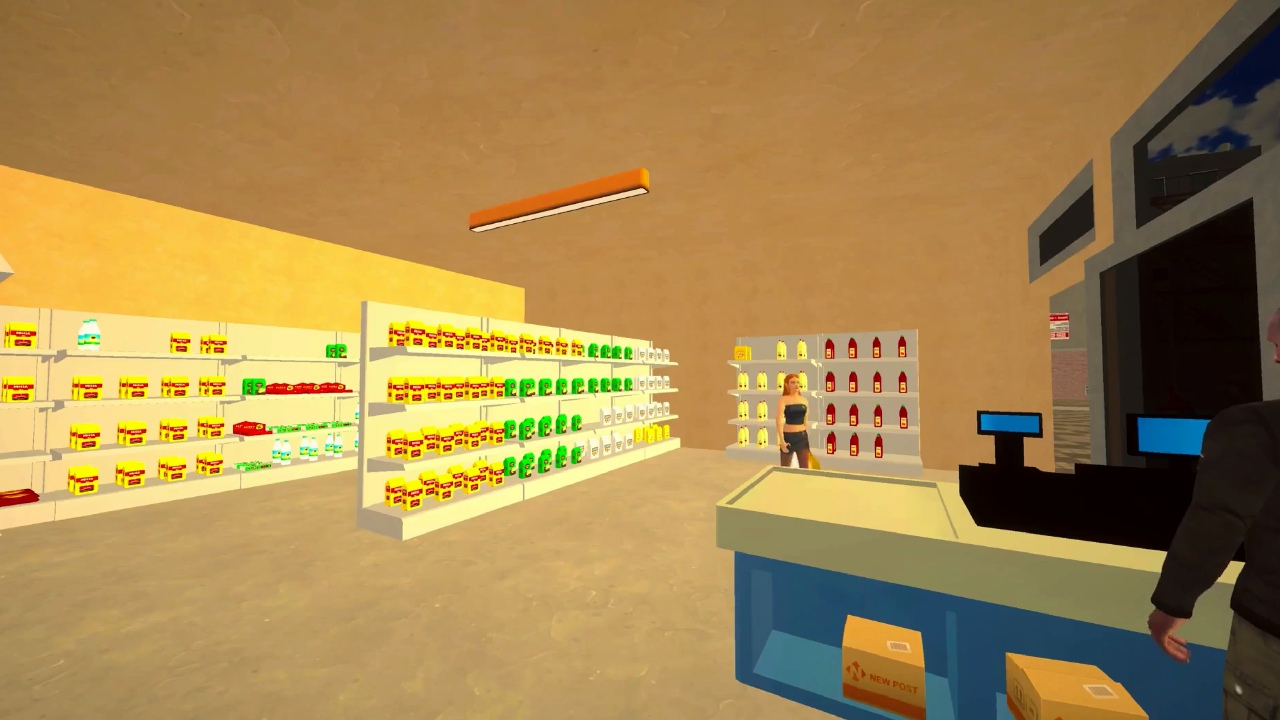 Supermarket 3D Tycoon Business Simulator