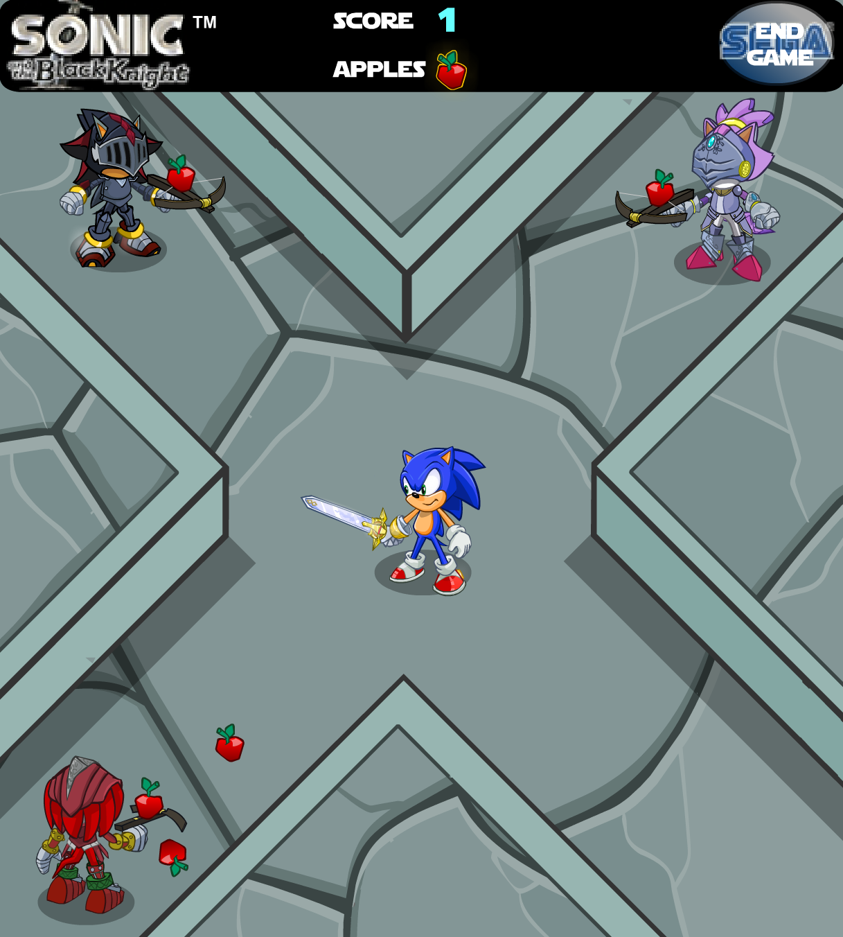 Sonic Knight In Training