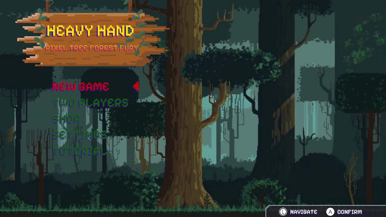 Heavy Hand: Pixel Tree Forest Fury