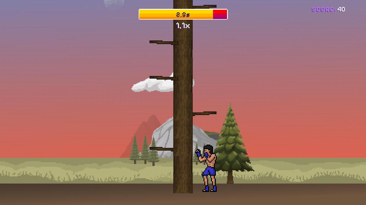 Heavy Hand: Pixel Tree Forest Fury