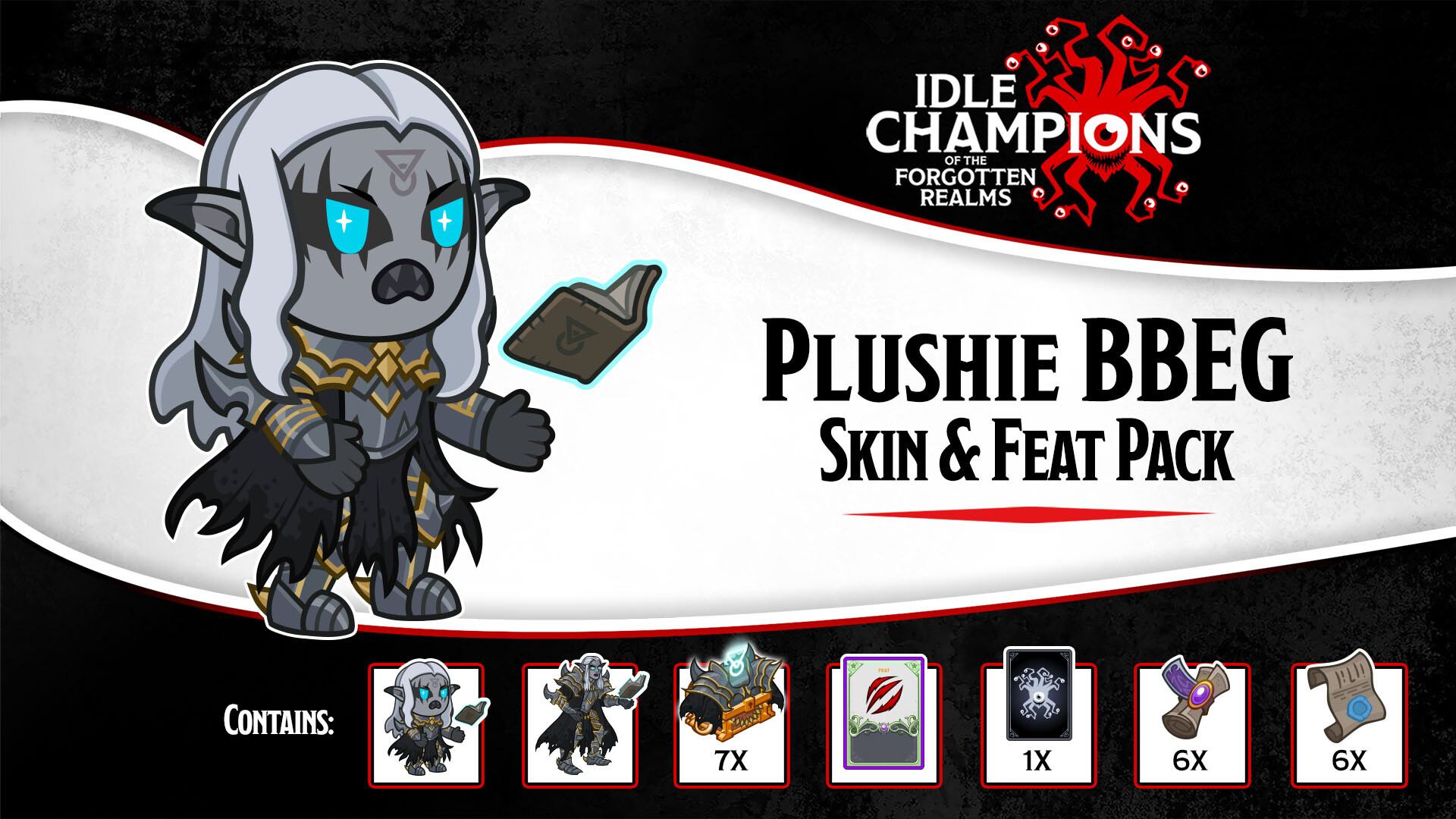 Idle Champions: Plushie BBEG Skin &amp; Feat Pack