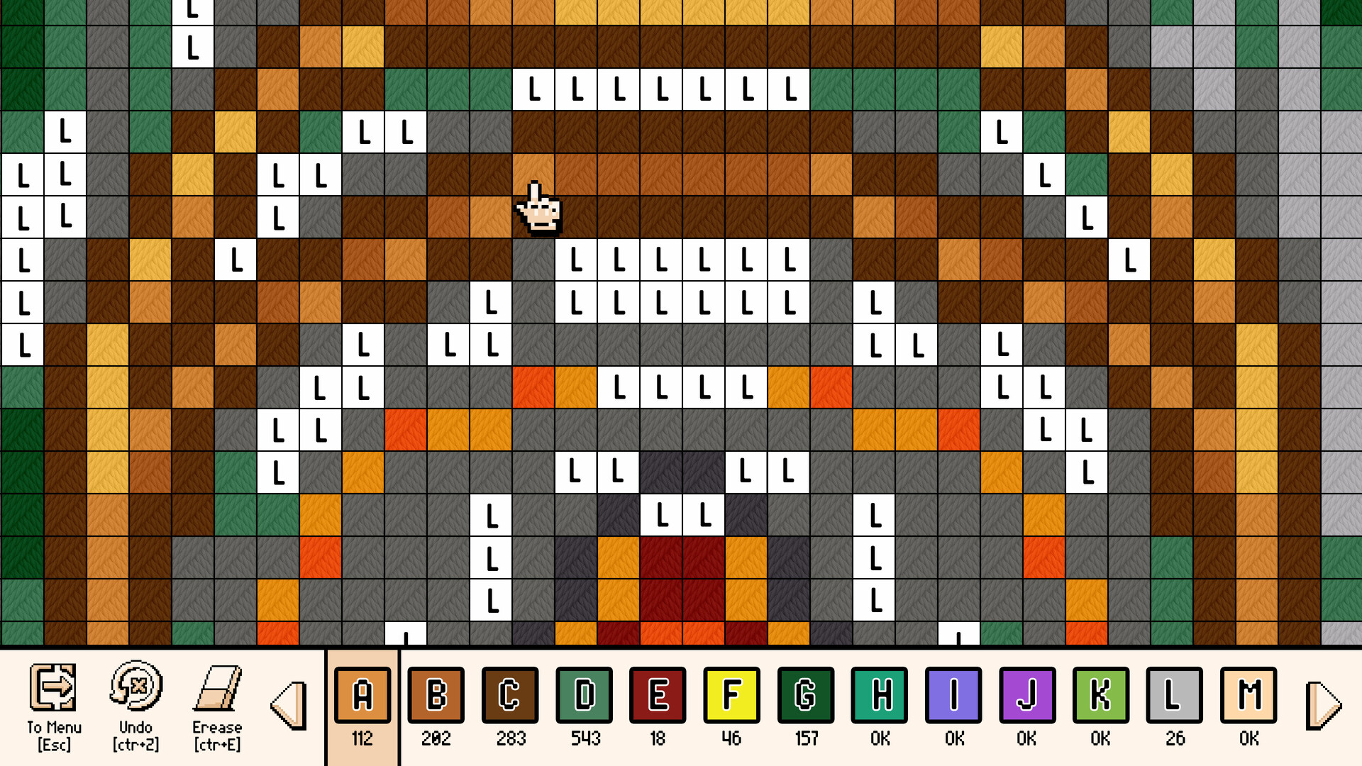 Pixel Cross Stitch: Color by Number