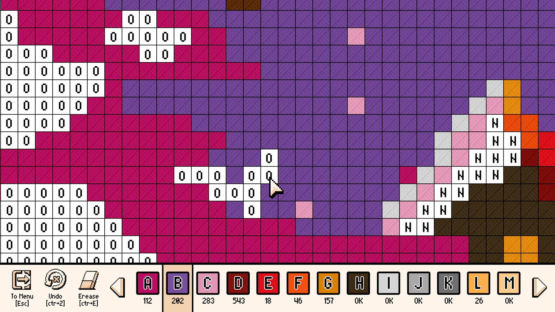 Pixel Cross Stitch: Color by Number