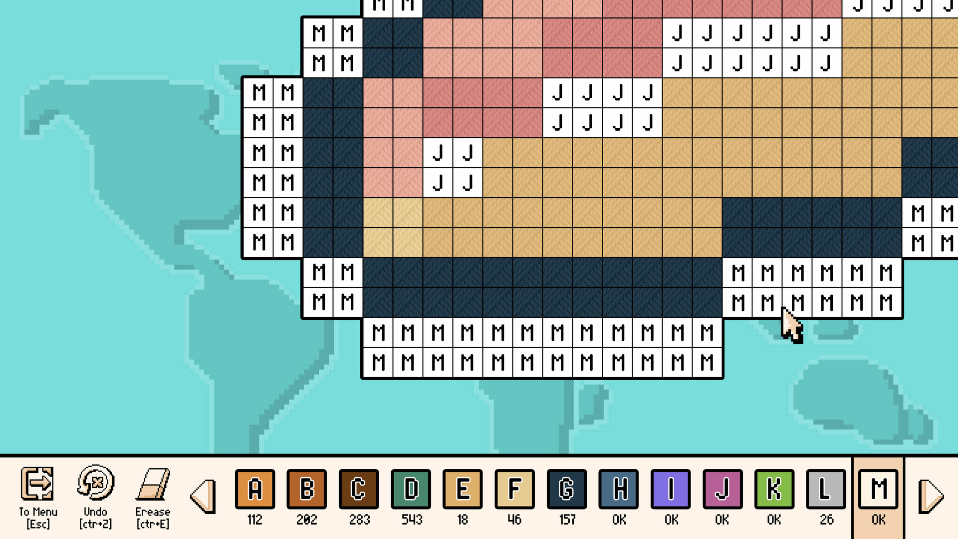 Pixel Cross Stitch: Color by Number