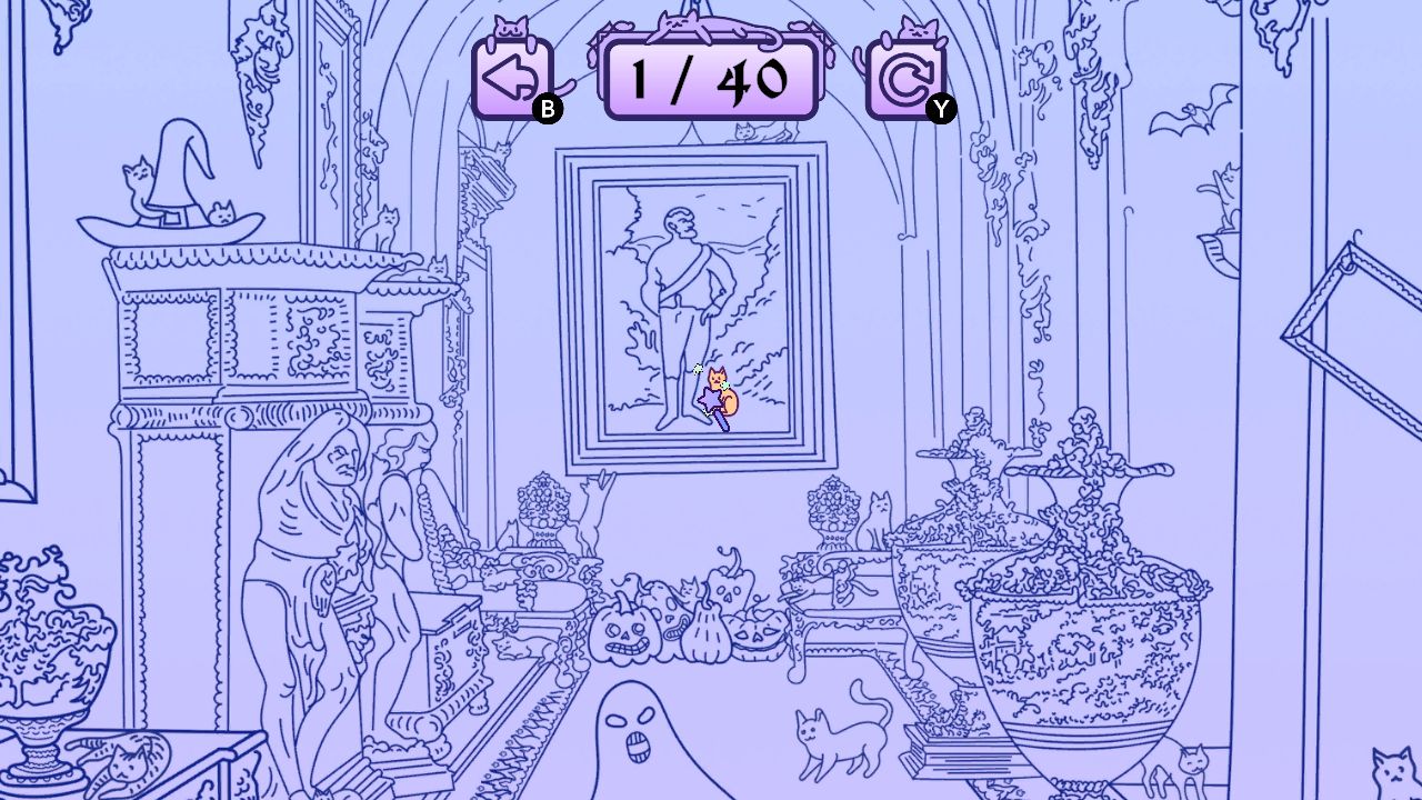 Cats Hidden in Spooky Places