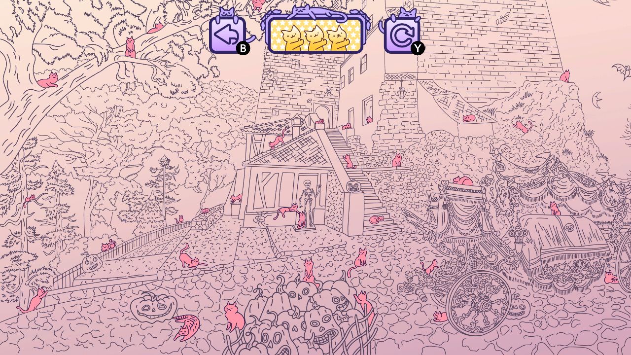 Cats Hidden in Spooky Places