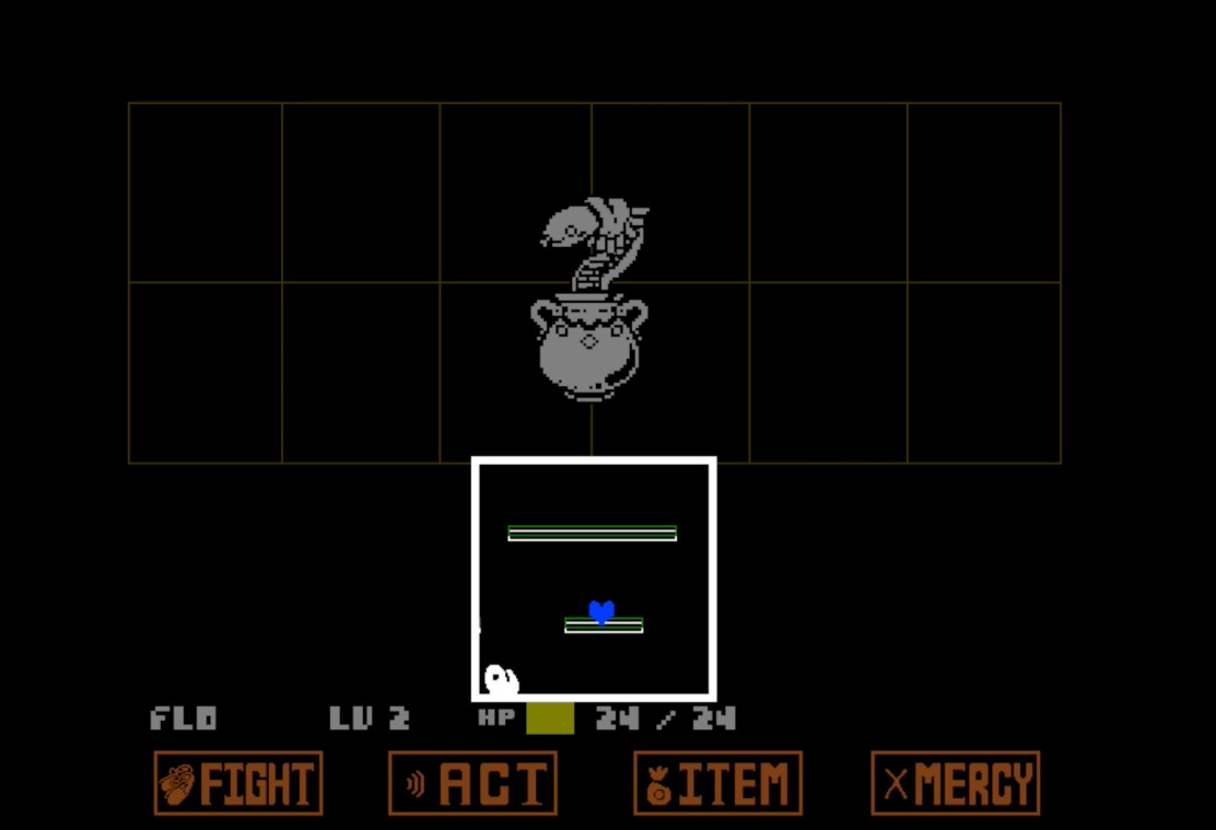 Undertale Yellow But Blue