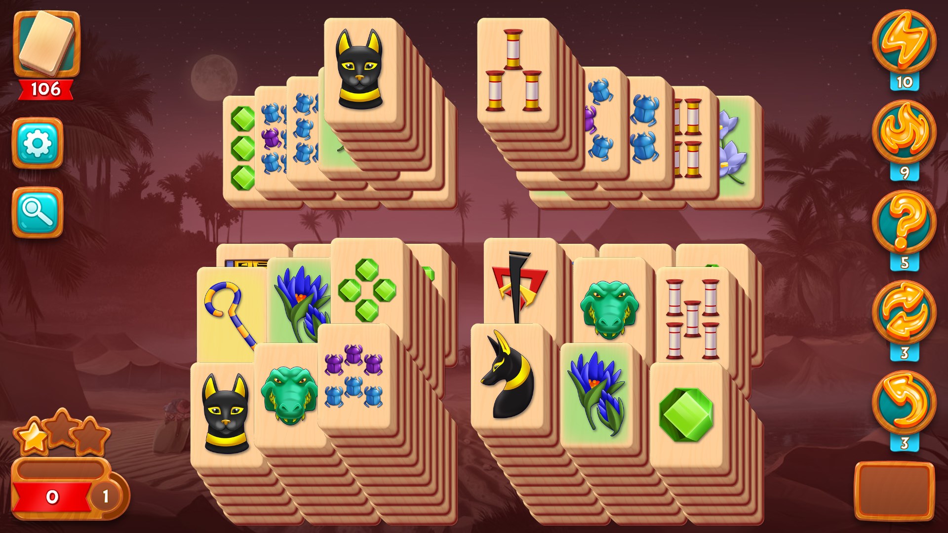 Mahjong Riddles: Egypt