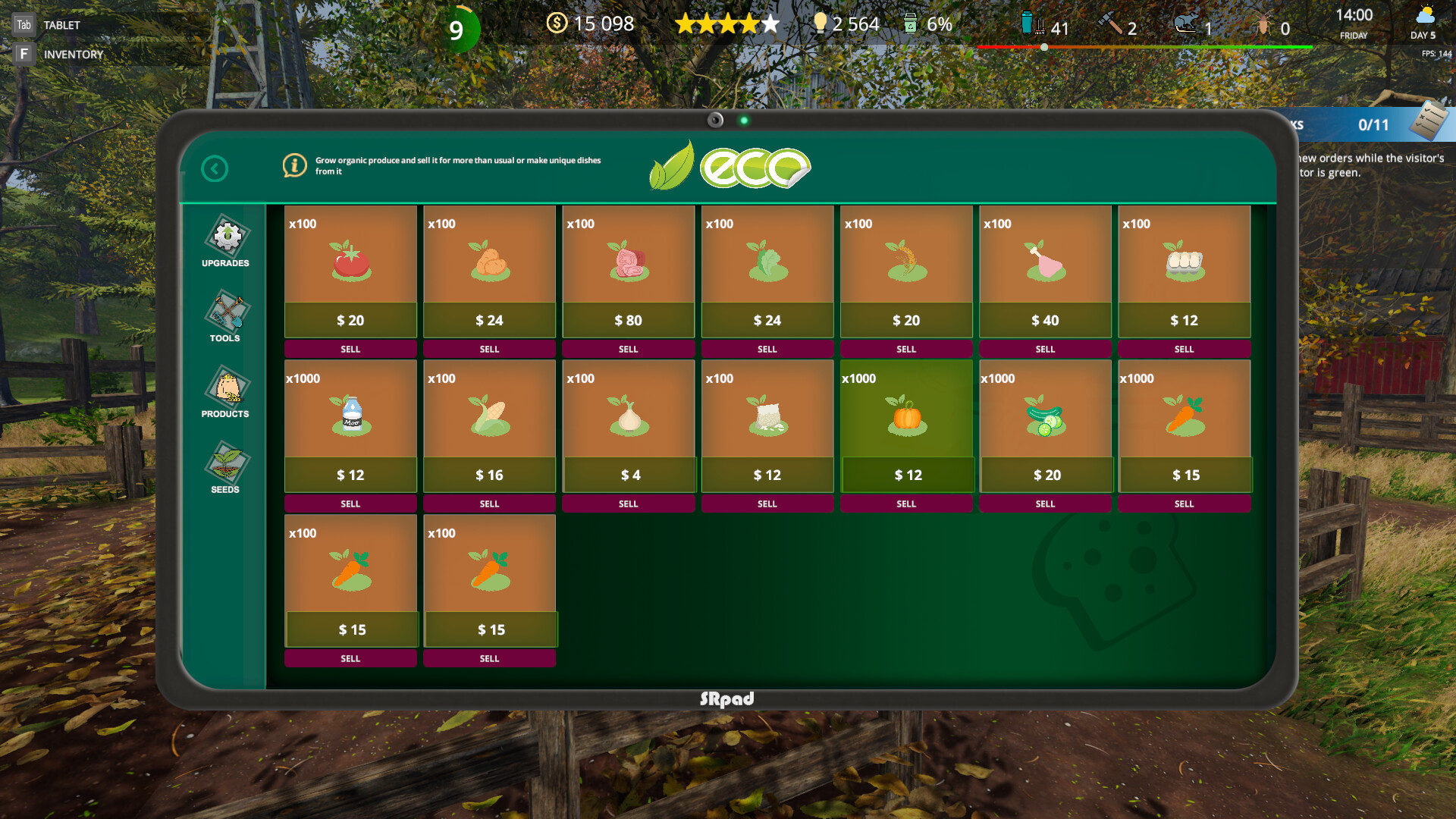 Cafe Owner Simulator: Farm DLC