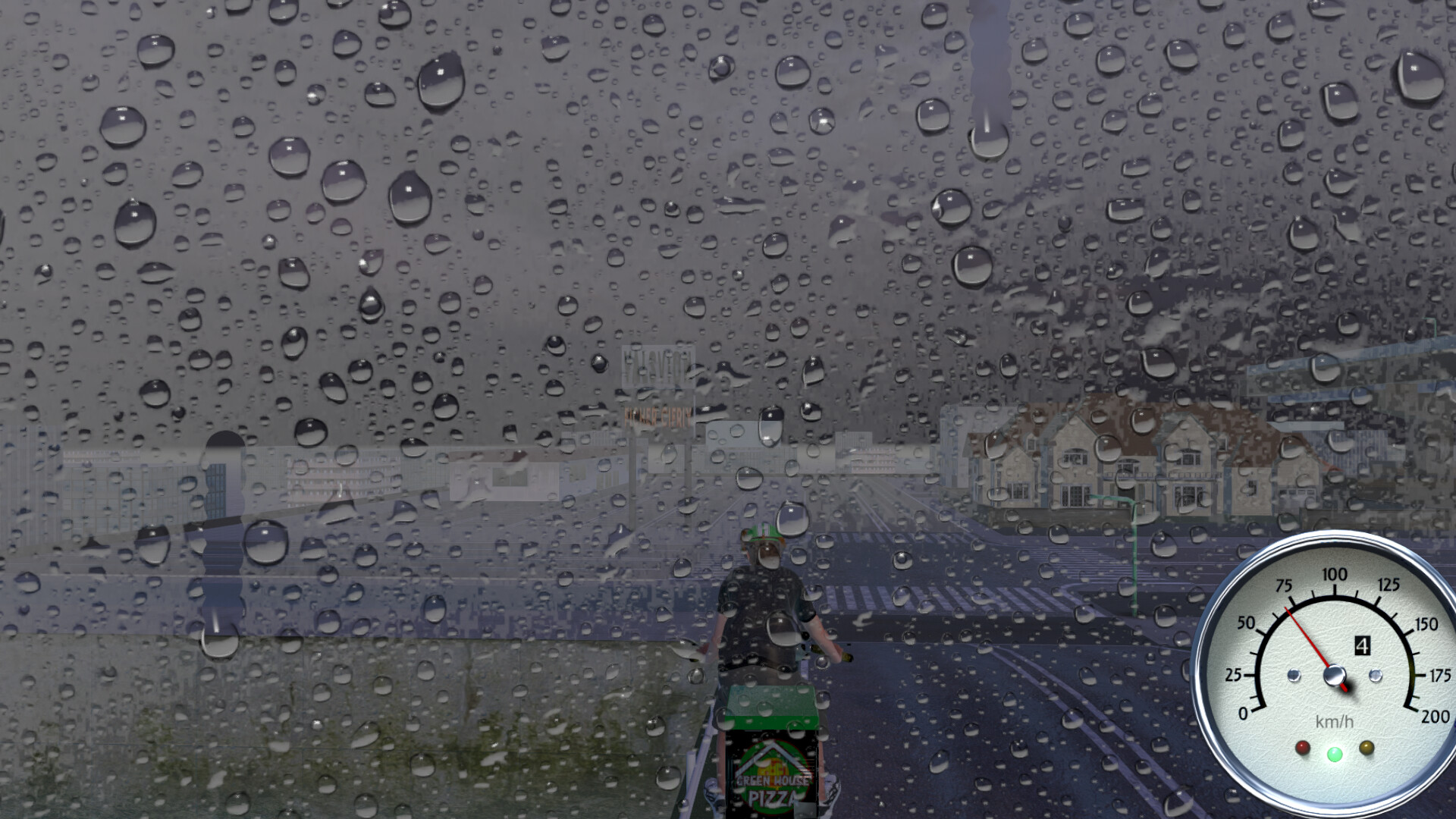 Pizza Delivery in a Storm