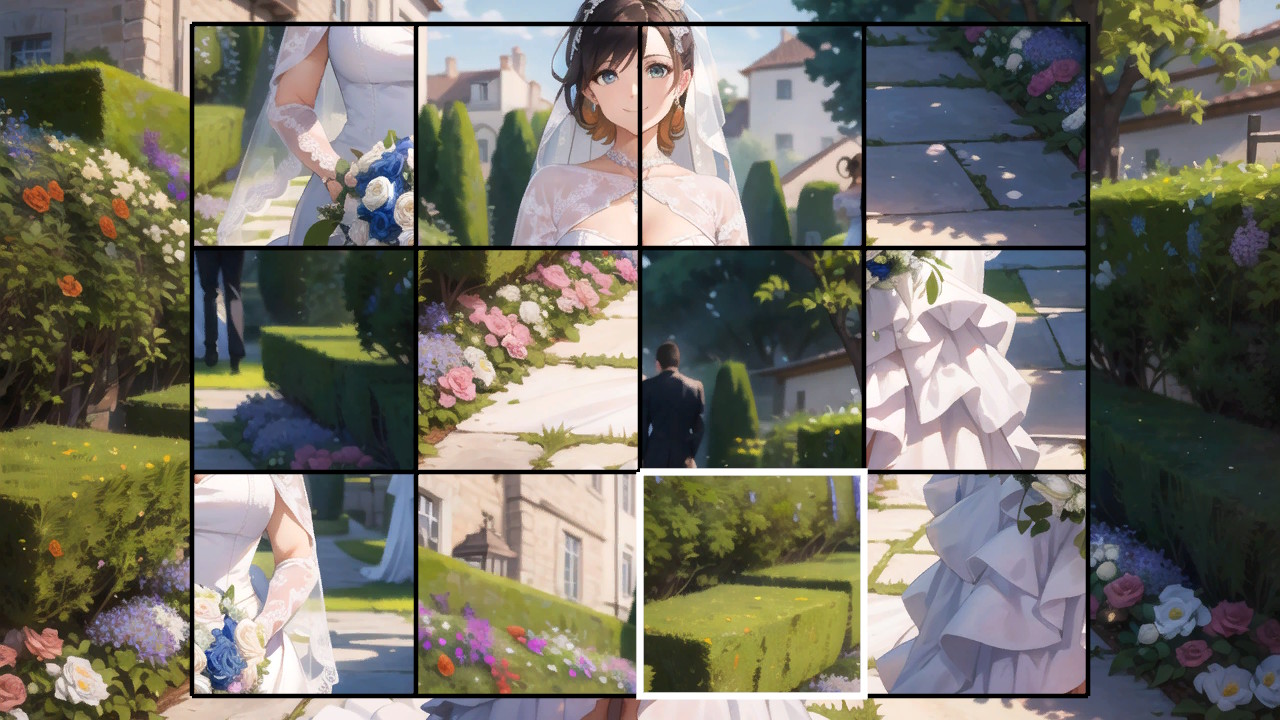 Anime Girls: Beautiful Bride