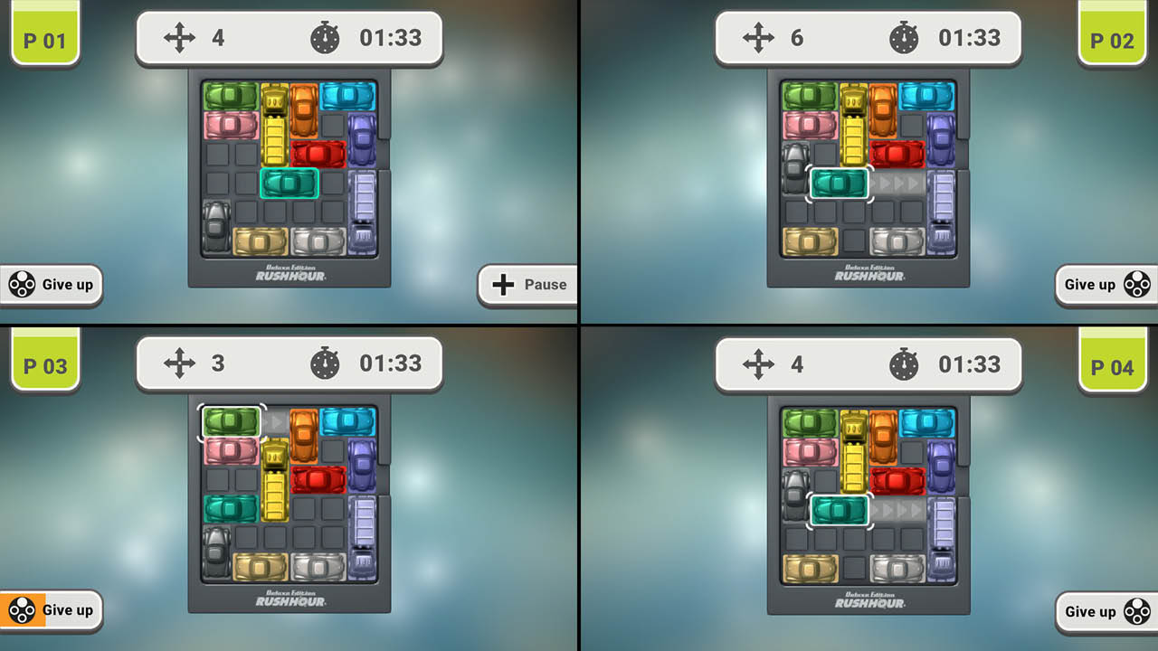 Bundle: Memory – The Original Matching Game from Ravensburger + Rush Hour Deluxe: The Ultimate Traffic Jam Game!