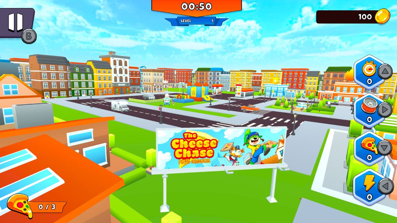 The Cheese Chase: Pizza Madness