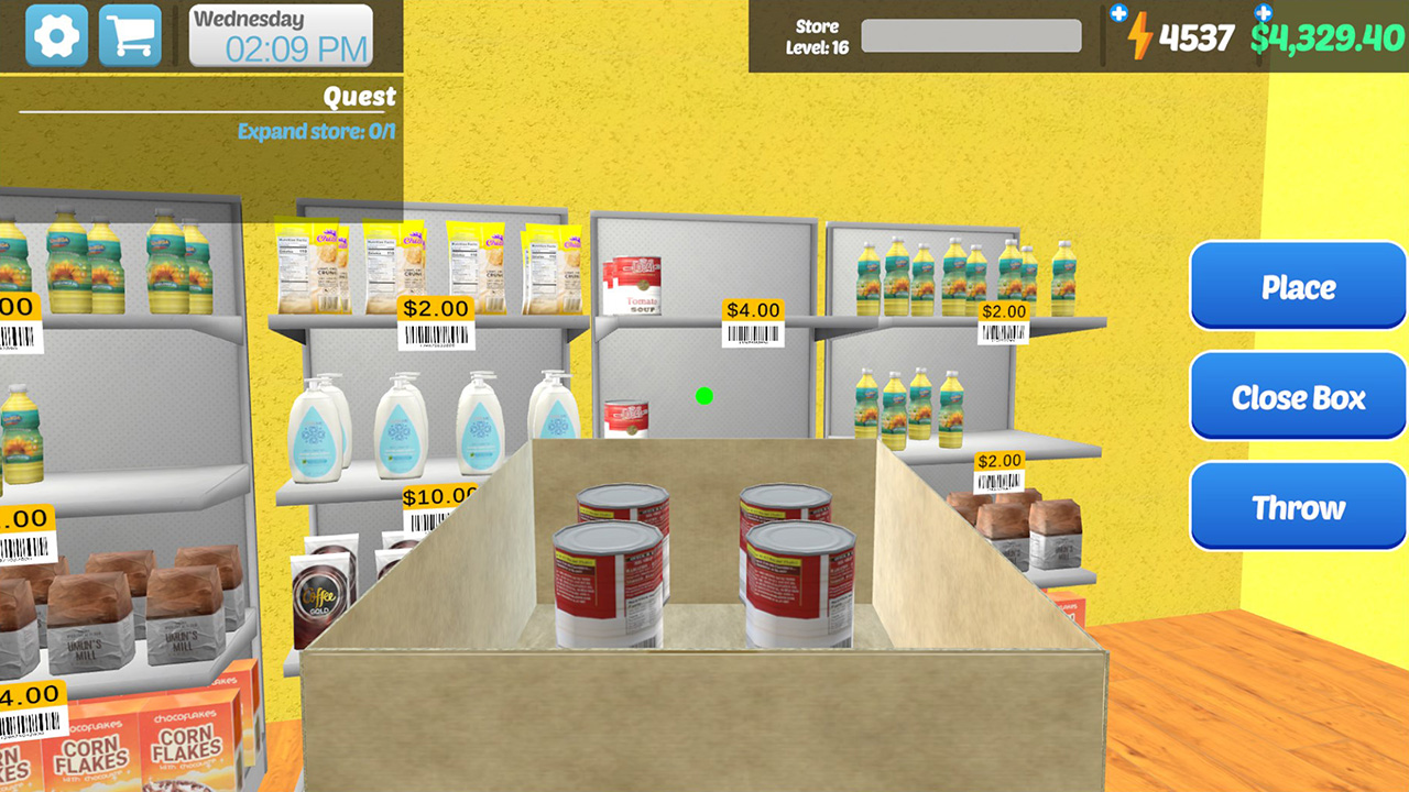 Supermarket Grocery Simulator