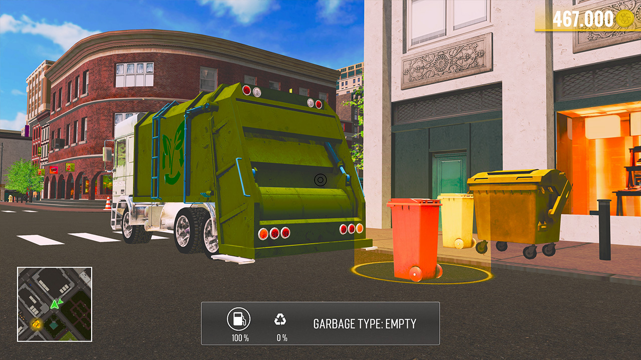 Garbage Driver Truck Simulator 2025