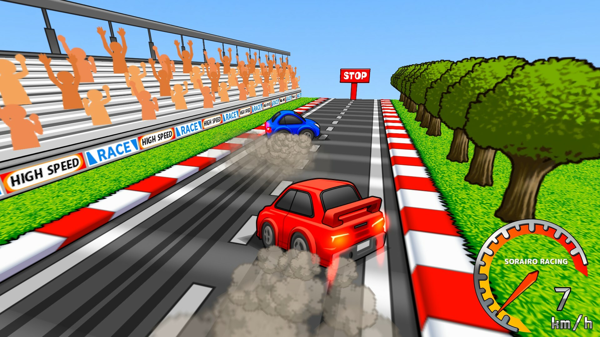 Vivitter: Additional Mini-game – “Chicken Race”