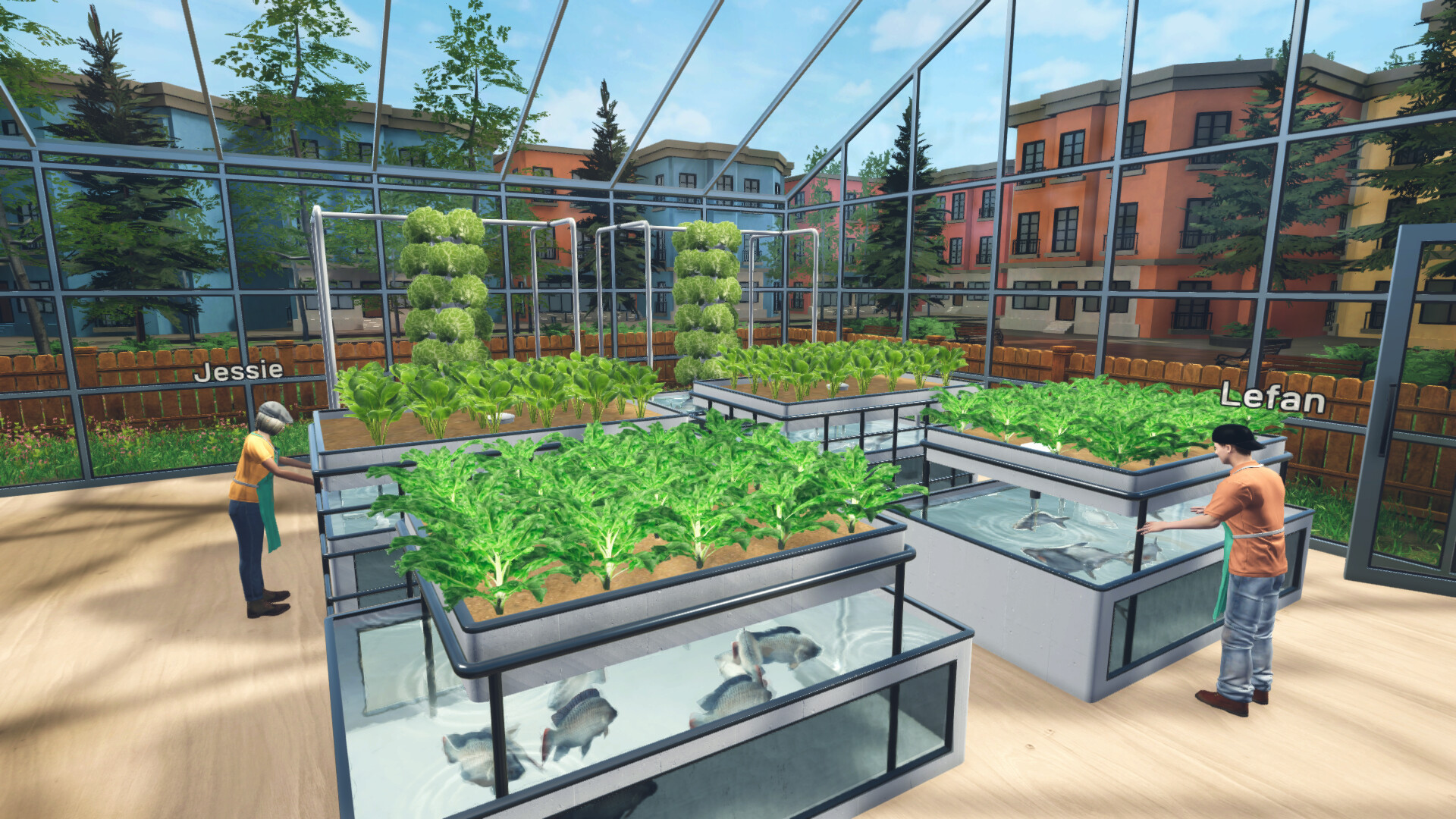 Hydroponics Farm &amp; Store Simulator