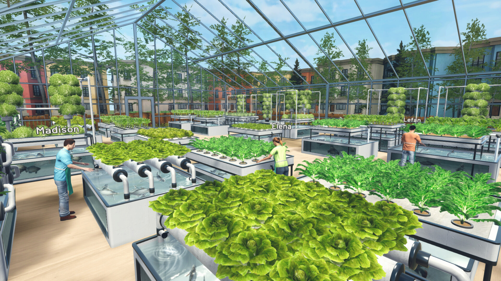 Hydroponics Farm &amp; Store Simulator