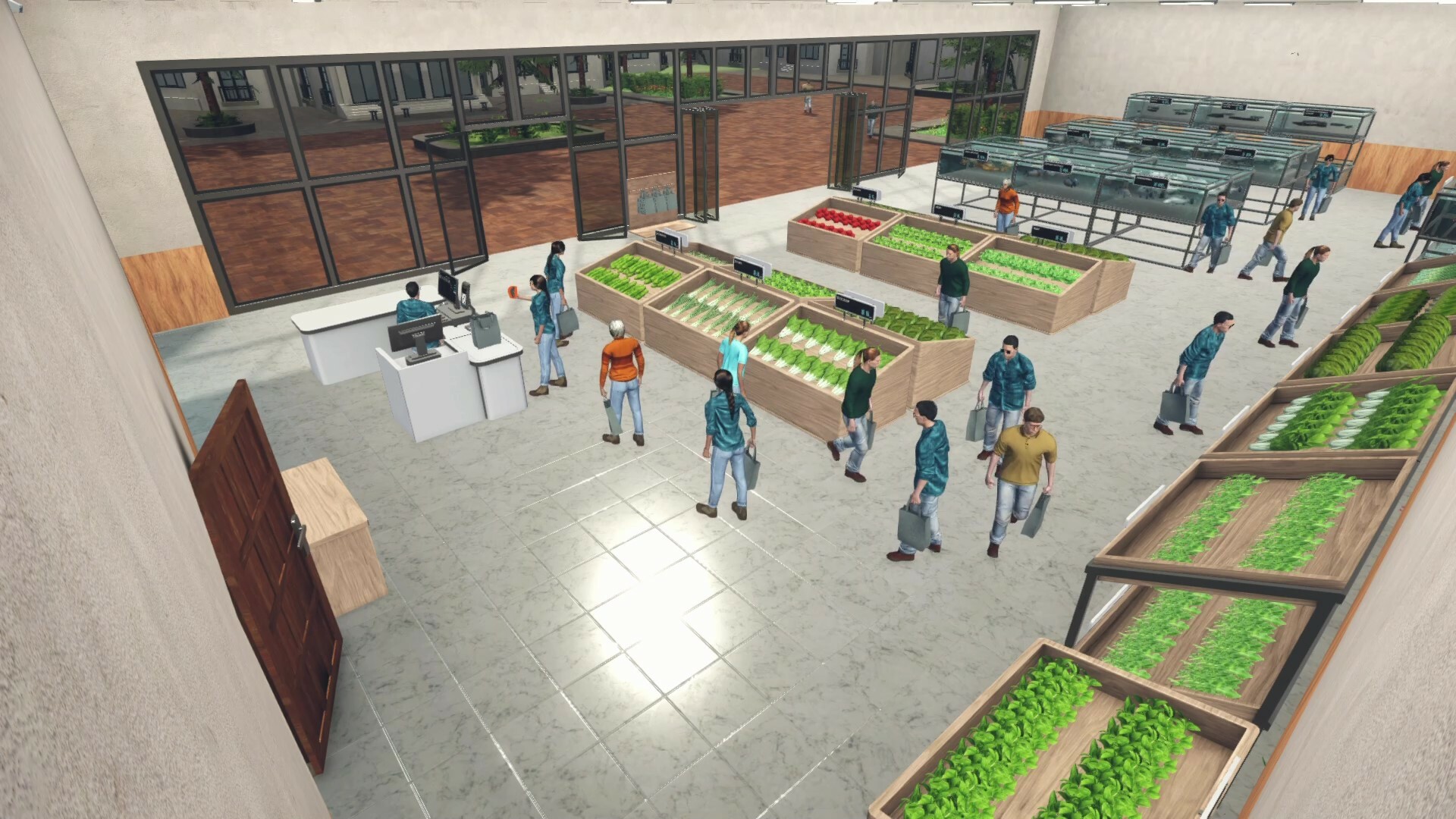 Hydroponics Farm &amp; Store Simulator