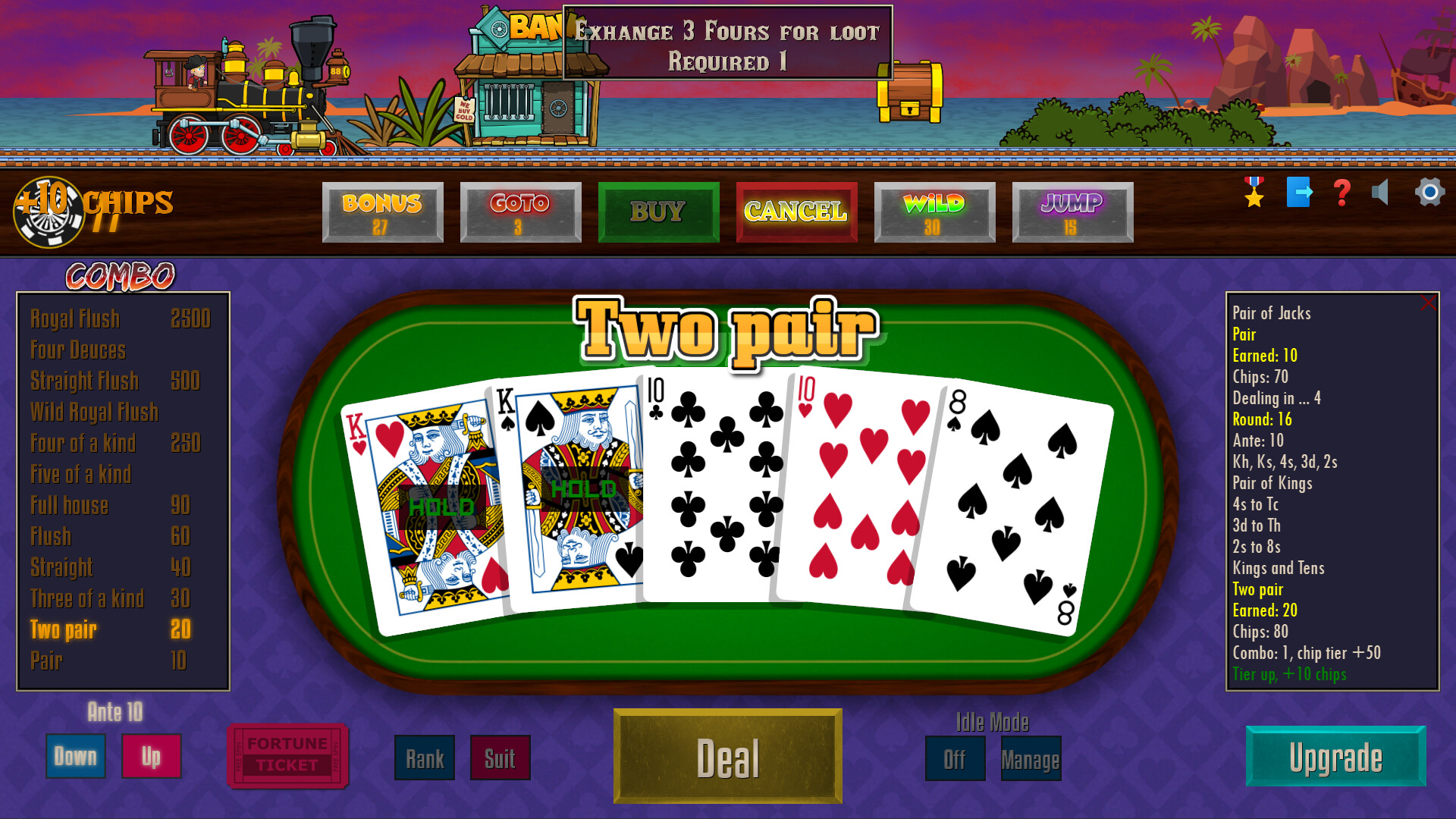 Poker Train