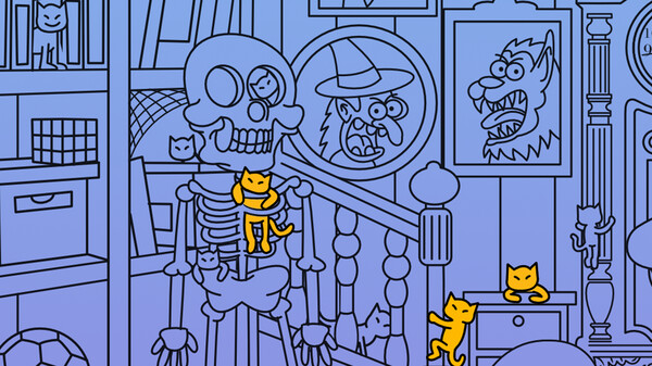 Hidden Cats: Halloween