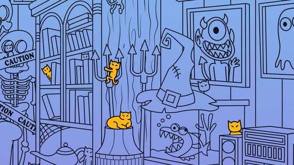 Hidden Cats: Halloween