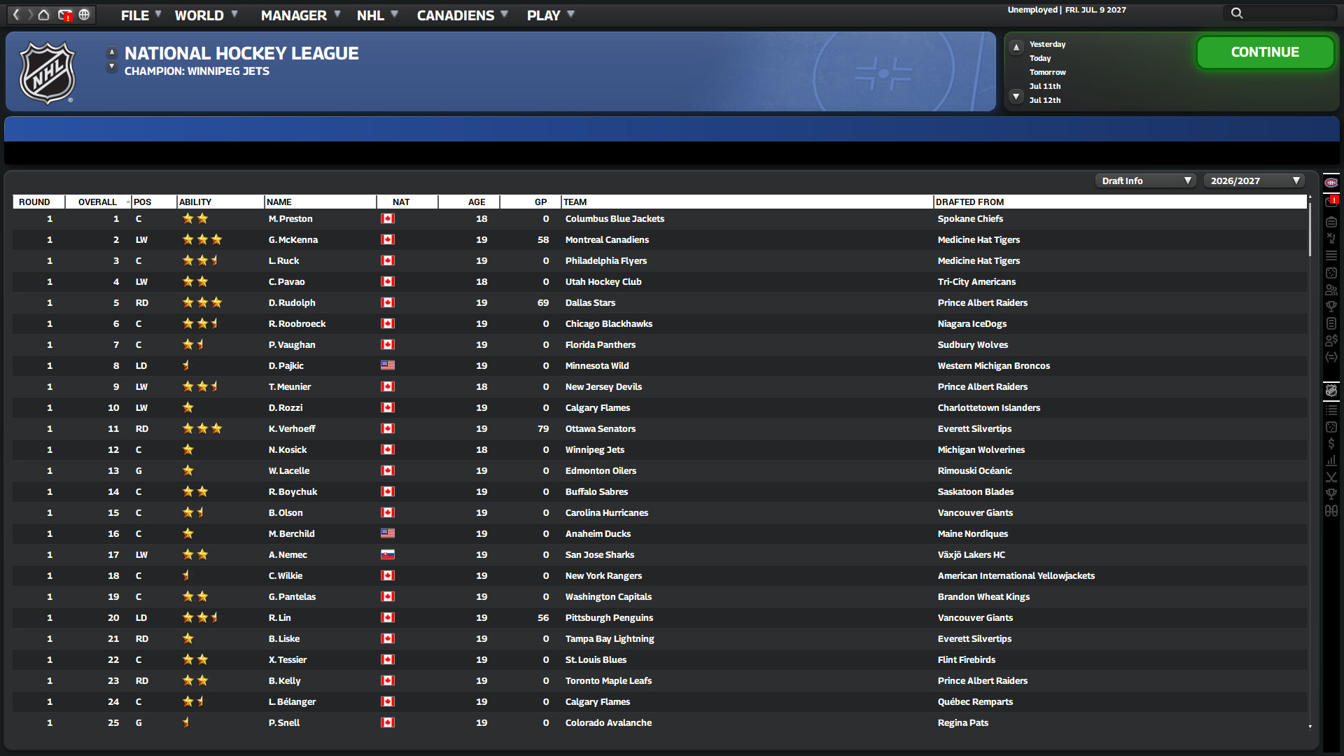 Franchise Hockey Manager 11