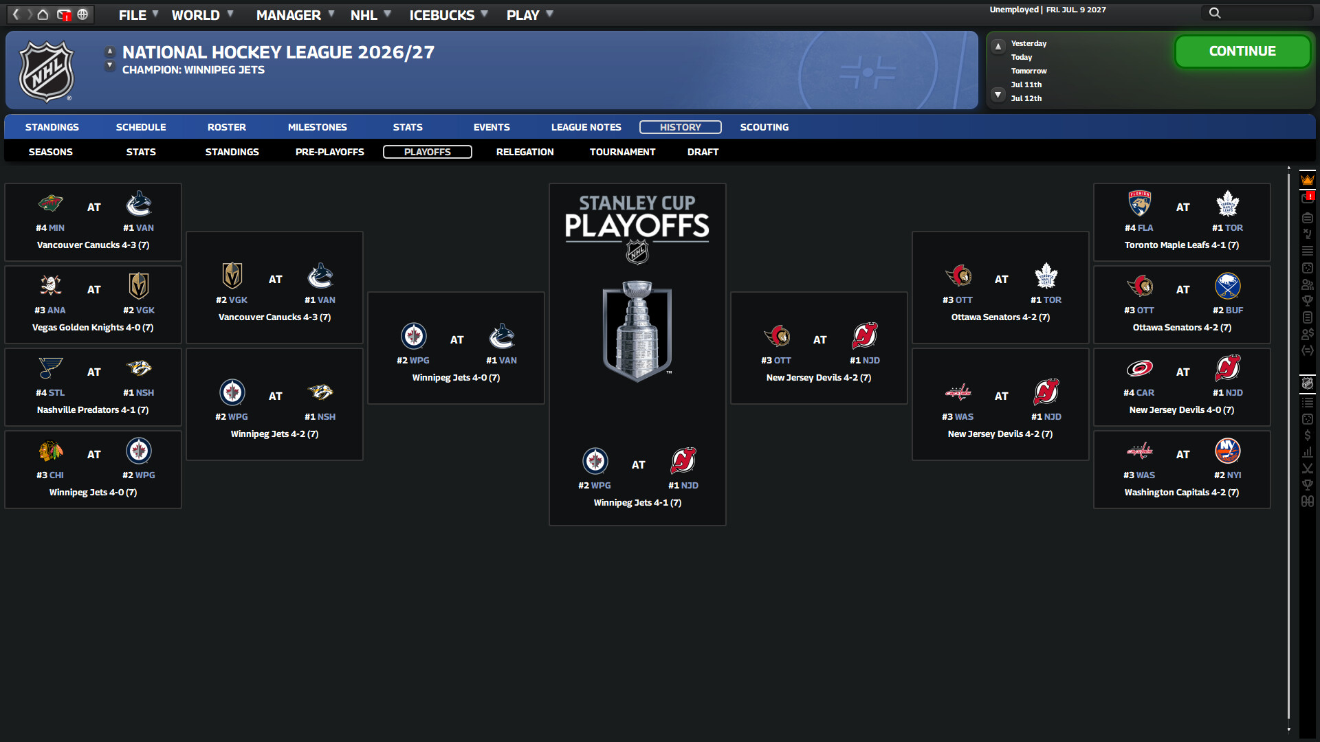 Franchise Hockey Manager 11