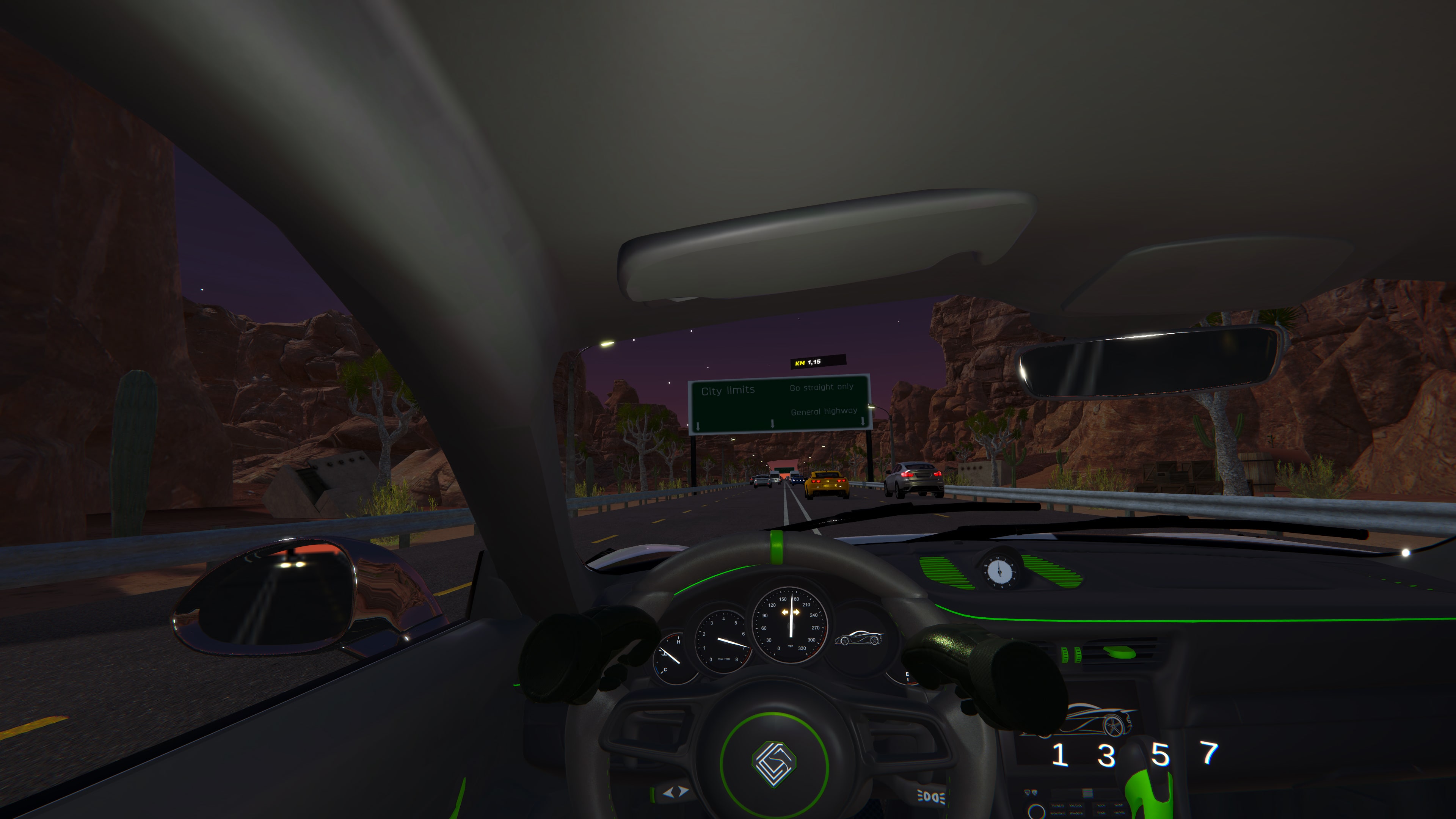 Grand Rush VR: Highway Car Traffic Racing Simulator