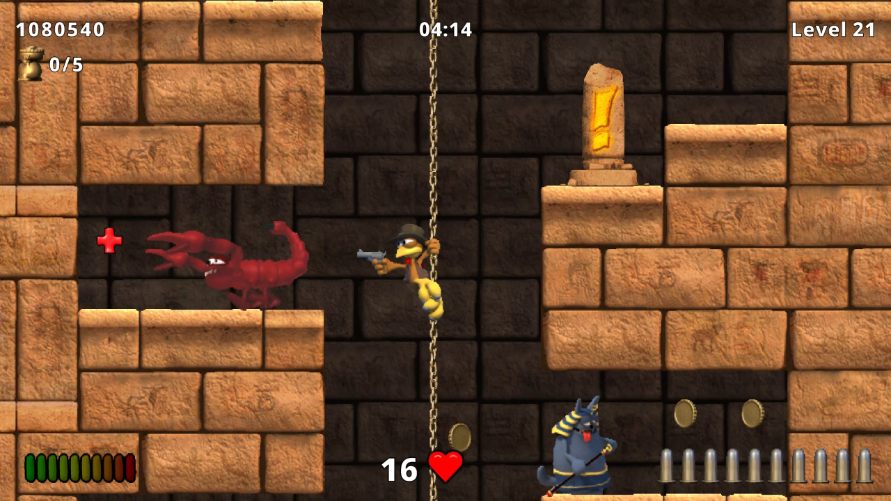 Moorhuhn Jump and Run: Traps and Treasures 3